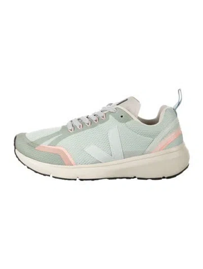 Pre-owned Veja Mesh Athletic Sneakers In Green