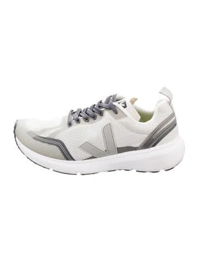 Pre-owned Veja Mesh Athletic Sneakers In Grey/white