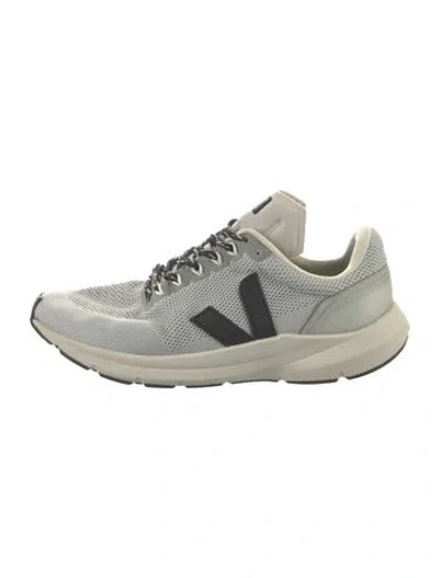 Pre-owned Veja Mesh Patterned Sneakers In Gray