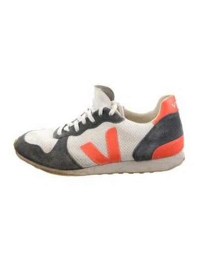 Pre-owned Veja Mesh Patterned Sneakers In Multi