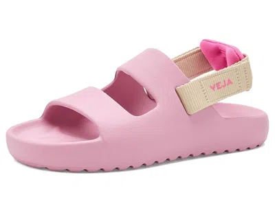 Veja Mini Etna Lite (little Kid/big Kid) Kids Shoes Guimauve: Unisex Eu 34 (us 3 Little Kid) M In Pink