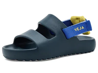 Veja Kids' Mini Etna Lite Touch-strap Sandals In Blue