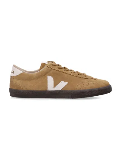 Veja Mini Retro Inspired Sustainable Sneakers In Tent Natural Eagle