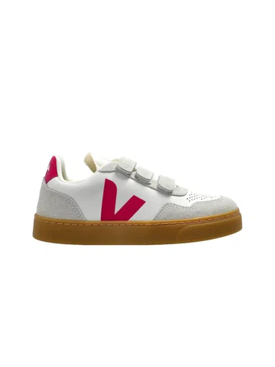 Veja Mini V-90 Sneakers For Kids In White