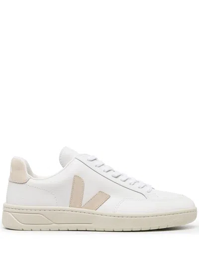 Veja Minimalist Round Toe Lace-up Sneakers For Women In Animal Print