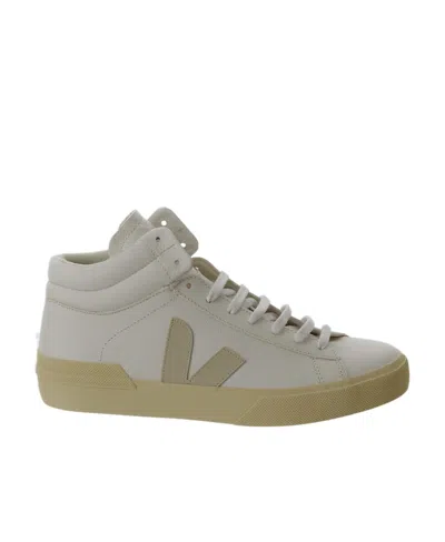 Veja Minotaur Bastille High-top Sneakers In White