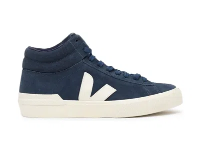 Pre-owned Veja Minotaur Suede (women's) Sneakers In Nautico Pierre