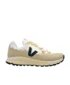 Veja Mountain-panelled Low-top Sneakers In Nude