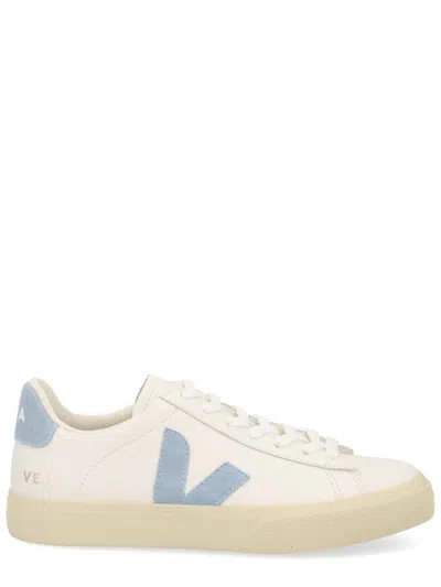 Veja Multicolour Organic Leather Sneaker In White