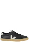 Veja Volley O.t Sneakers In Black Suede And Leather In Black