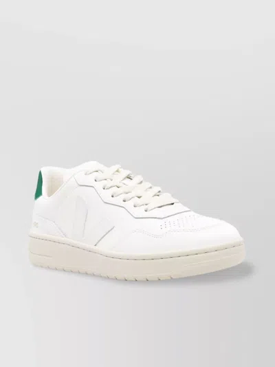 Veja Panelled Calf Leather Sneakers In White