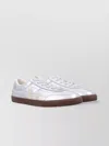 Veja Panenka Low-top Sneakers Metallic Finish In Silver