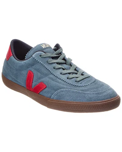 Veja Panenka O. T. Suede Sneaker In Blue