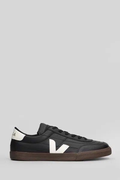 VEJA PANENKA O.T. SNEAKERS IN BLACK LEATHER