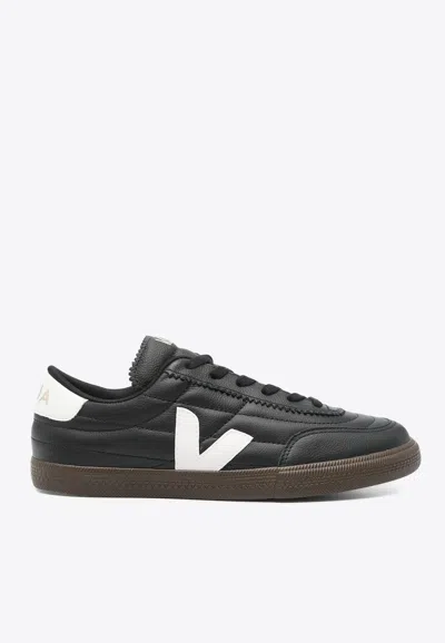 VEJA PANENKA QUILTED LEATHER SNEAKERS