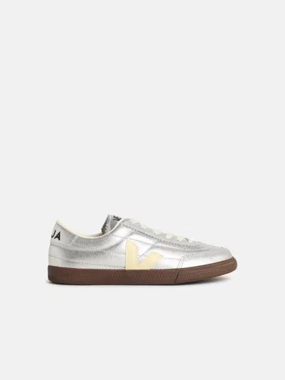 Veja 'panenka' Silver O.t. Leather Sneakers