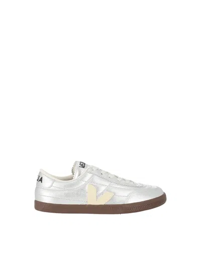 Veja Panenka Silver Pierre Bark In White