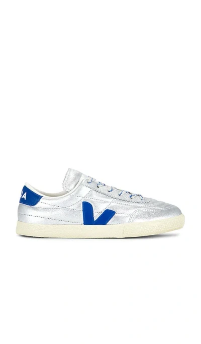 Veja Panenka Sneaker In Silver