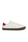 Veja Panenka Quilted Leather Sneakers In White