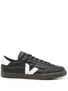 Veja Panenka Black Sneaker With Logo On The Side And Contrasting Heel In Leather Unisex In Black