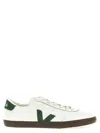 Veja Multicolour Leather Suede Sneaker In White