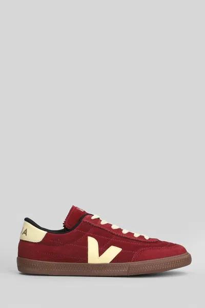 VEJA PANENKA SNEAKERS IN BORDEAUX SUEDE