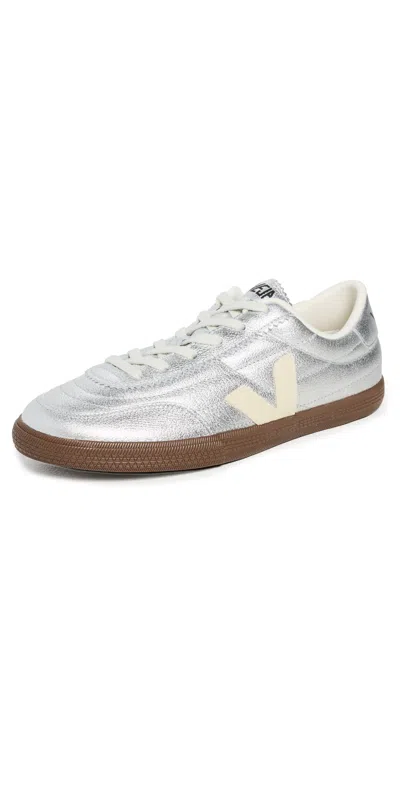 Veja Panenka Sneakers Silver/pierre/bark