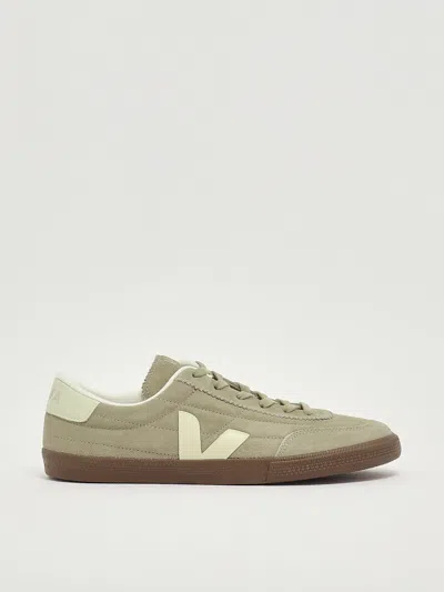 Veja Panenka Sneakers In Taupe Suede In Multi