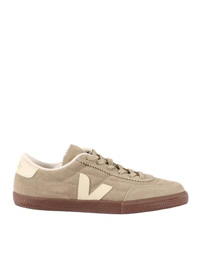 Veja Panenka Suede Taupe_pierre_bark In Brown