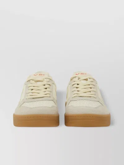 Veja Perforated Rubber Sole Sneakers Contrast Heel Tab