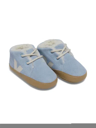 Veja Babies' Pierre Trainers In Blue