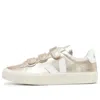 Veja Recife Chromefree Leather Sneaker In Platine White In Metallic