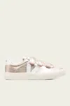 Veja Recife Chromefree Leather Sneaker In Platine White