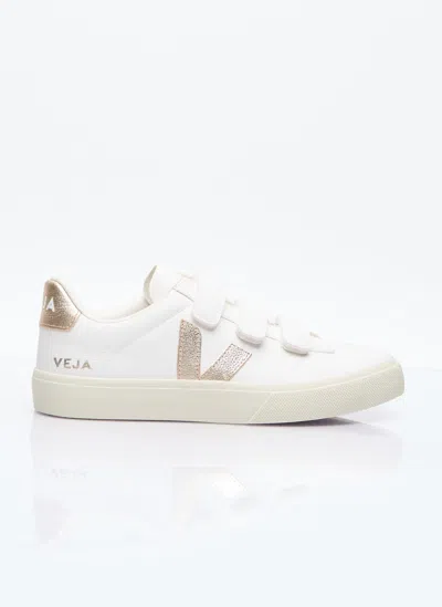 Veja Recife Chromefree Leather Sneakers In White