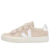 Veja Recife Lace-up 'white Beige' In Pink
