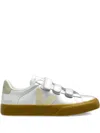 Veja Recife Logo-applique Sneakers In Silver