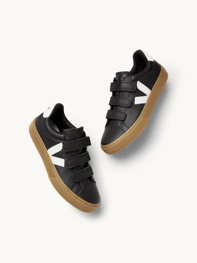 Veja Recife Logo Sneakers Black White It37 In Multi