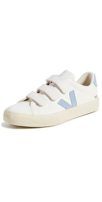 VEJA RECIFE LOGO SNEAKERS EXTRA-WHITE_STEEL