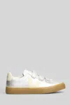Veja Recife Sneakers In Silver Leather In Silver