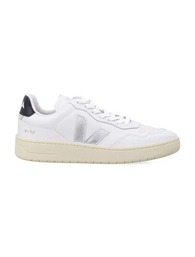 Veja Retro-inspired Sustainable V-90 Sneaker In Multi