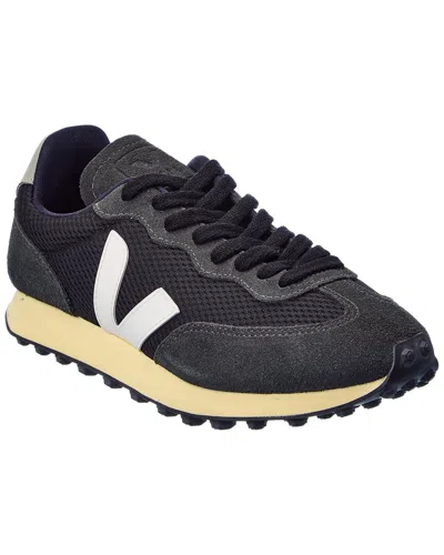 Veja Woman Sneakers Lead Size 5 Textile Fibers In Black