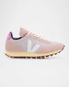 Veja Rio Branco Colorblock Runner Sneakers In Parme White