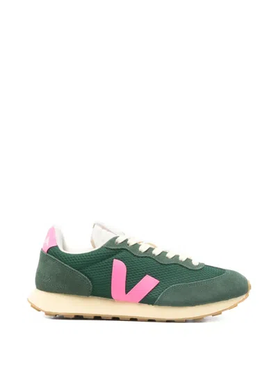Veja Rio Branco Ii Mesh Overlay Sneakers In Green