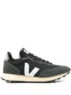Veja Woman Sneakers Lead Size 5 Textile Fibers In Black