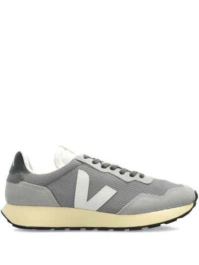 Veja Rio Branco Panelled Sneakers In Gray