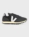 Veja Woman Sneakers Lead Size 5 Textile Fibers In Black