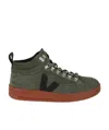 Veja Gender Inclusive Roraima High Top Sneaker In Green