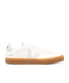 Veja Campo Chtomefree Leather Sneakers In White
