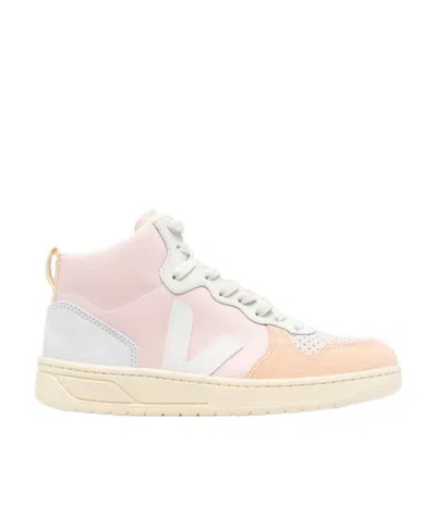 Veja Round-headed Low-top Casual Shoes In White