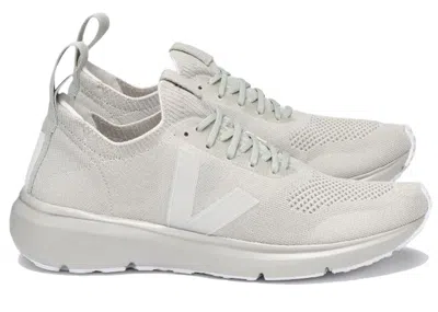 Pre-owned Veja Runner Style 2 Vknit Rick Owens Sneakers In Oyster In Gray